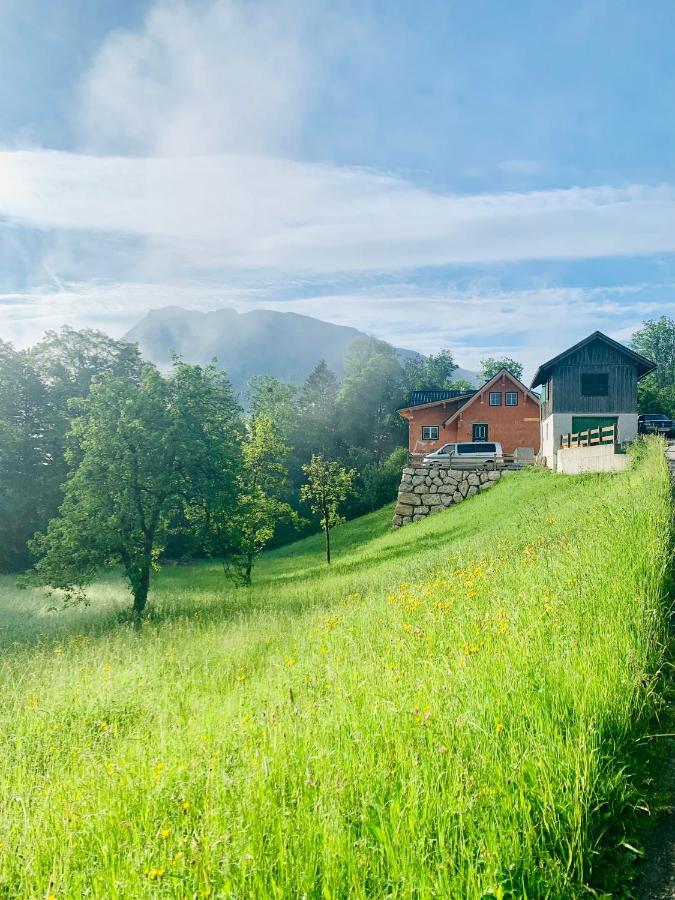 Ferienwohnung Bergheimat Bad Goisern am Hallstättersee Exterior foto