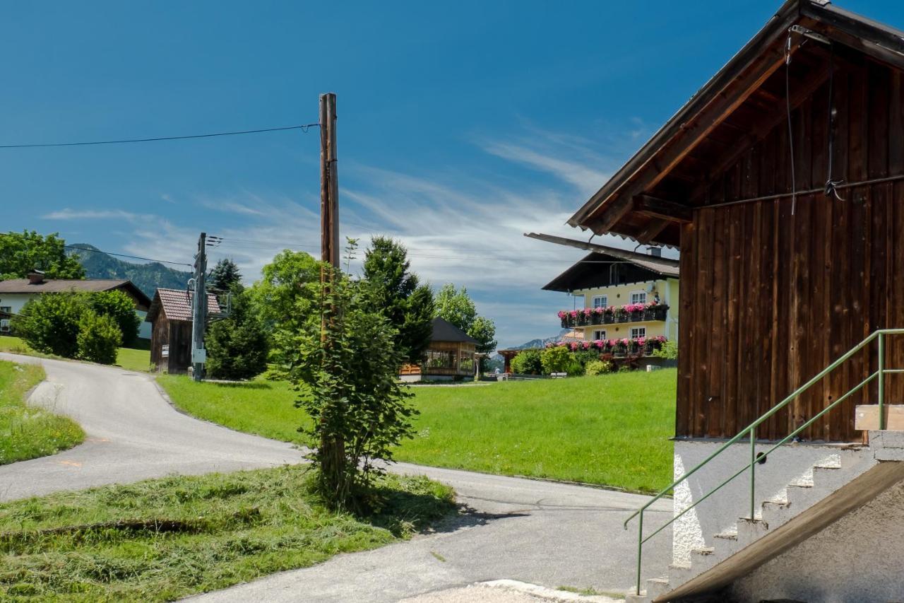 Ferienwohnung Bergheimat Bad Goisern am Hallstättersee Exterior foto